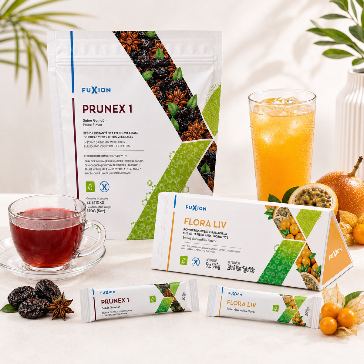 Set Bienestar | Prunex 1 + Flora Liv